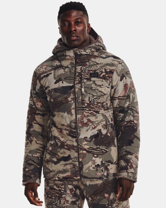 New Men Camouflage Hunting Clothing Waterproof Windproof Pants Fleece Keep Warm 